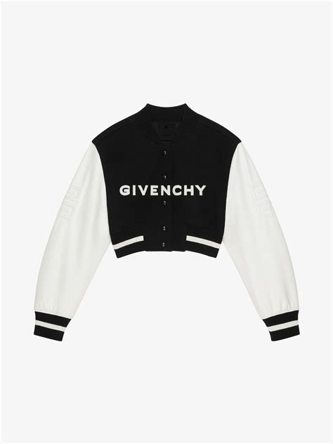 givenchy womens jackets|givenchy varsity jacket women's.